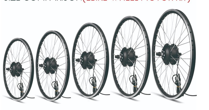 different size wheel rim