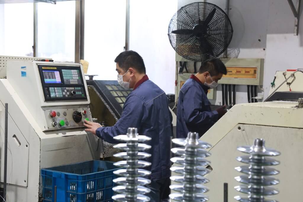 OUHEPOWER BLDC motor factory CNC machine
