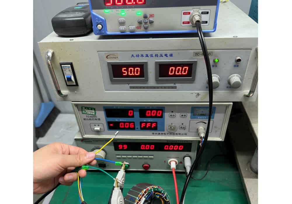 OUHEPOWER BLDC motor winding test machine