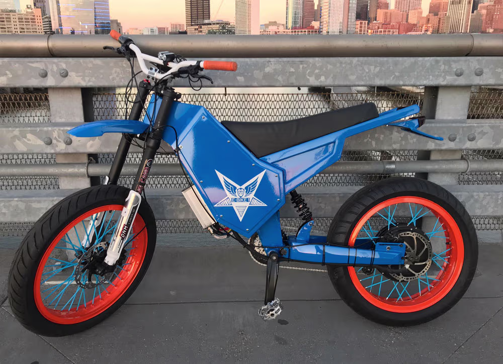 BLDC fat tyre ebike motor