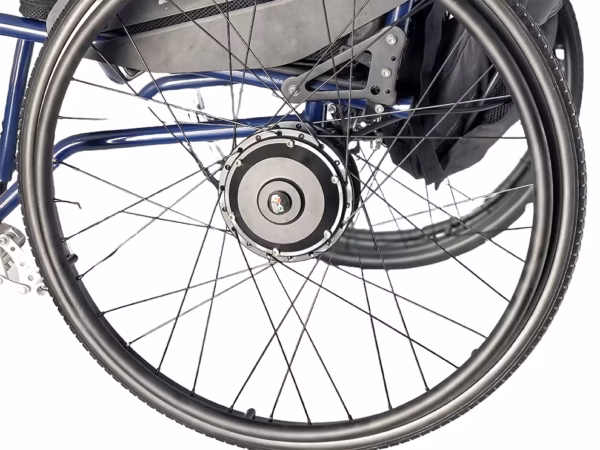 quick-release wheelchair motor kit