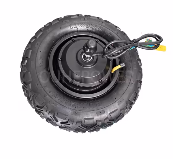 10 inch BLDC geared wheelbarrow motor
